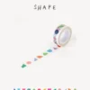 Livework Life & Pieces Paper Tape - 15mm - Shape