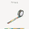 Livework Life & Pieces Paper Tape - 15mm - Tetris
