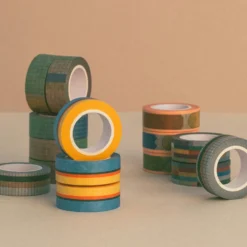 Livework Life & Pieces Paper Tape - 15mm - Tetris