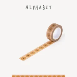 Livework Life & Pieces Paper Tape - 15mm - Alphabet