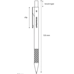 Livework LIFE & PIECES Retro Sharp Pencil [0.5mm]