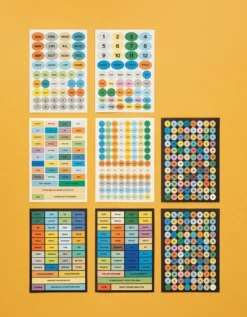 Livework Life & Pieces Sticker Collection – Text & Label