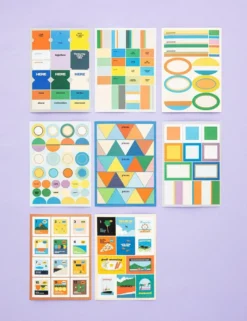 Livework Life & Pieces Sticker Collection – Text & Label