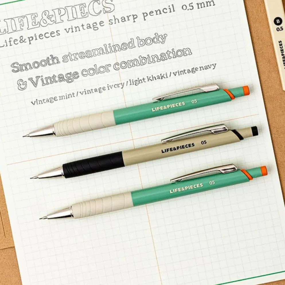 Livework LIFE & PIECES Vintage Mechanical Pencil – 0.5mm