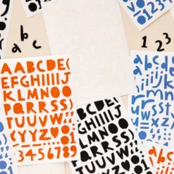 Livework Little Things Big Typo Removable Sticker Set