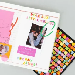 Livework Little Things Cutting Colour Typo Removable Sticker Pack