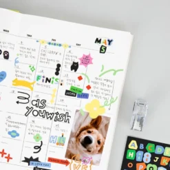 Livework Little Things Cutting Colour Typo Removable Sticker Pack