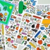 Livework Little Things Removable Drawing Seal Sticker Set