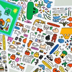 Livework Little Things Removable Drawing Seal Sticker Set