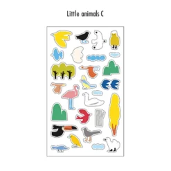 Livework Little Things Removable Stickers – Little Animals