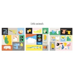 Livework Little Things Square Paper Stickers [Little Animals]