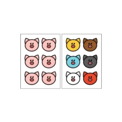Livework Momossi Point Regular Removable Sticker
