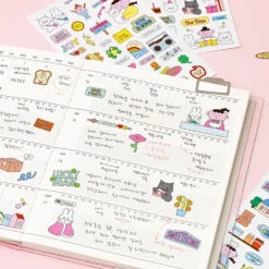 Livework Palette Removable Daily Sticker Pack (6 Sheets)