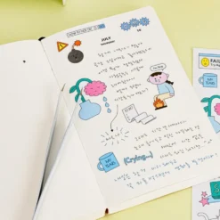 Livework Palette Removable Daily Sticker Pack (6 Sheets)