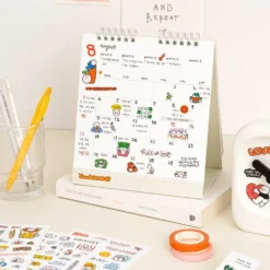 Livework Simple Doodle Point Removable Sticker Pack (6 Sheets)