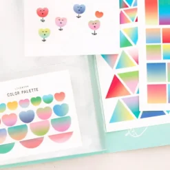 Livework Som Som Geometric Shapes Sticker Set