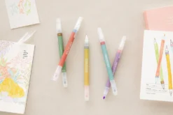 Livework Twin Plus Pens Vintage (Set of 5 Twin Tip Pens)