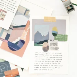 Livework Afterglow Sticker Pack Ver. 2 – Warm Aesthetic, Planner Stickers (8 Sheets)