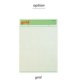 Livework Life & Pieces Memo Pad – 50 Sheets Vintage Note Pad