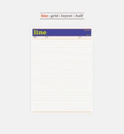 Livework Life & Pieces Memo Pad – 50 Sheets Vintage Note Pad