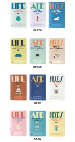 Livework LIFE & PIECES Mini Note [3 books]