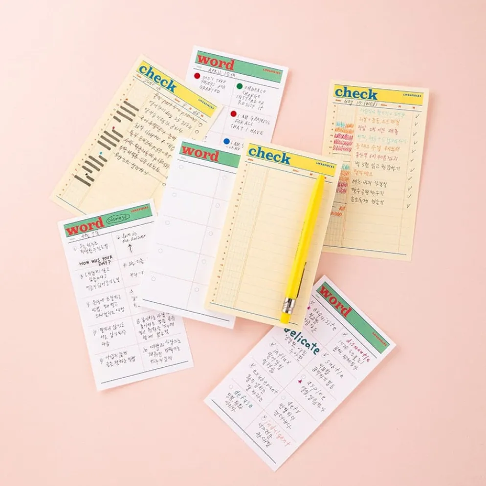 Livework Life & Pieces Small Memo Pad