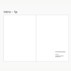 Livework Little Things All-in-One Recording System Diary