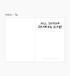 Livework Little Things All Season Drawing Diary Ver. 2