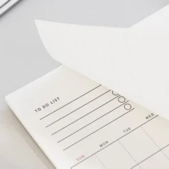 Livework Memo Pad – Undated To-Do Planner Pad (30 Sheets)
