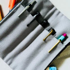Luddite Bendy Pen Case - Kurashiki No. 8 Canvas