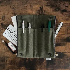 Luddite Bendy Pen Case - Kurashiki No. 8 Canvas