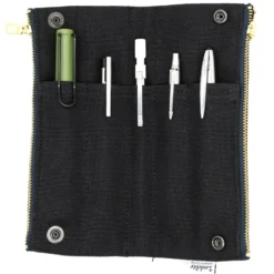 Luddite Bendy Pen Case - Kurashiki No. 8 Canvas
