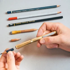 Makers Cabinet Ferrule Brass Pencil Holder