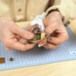 Makers Cabinet Høvel Pencil Plane – Brass Adjustable Sharpener