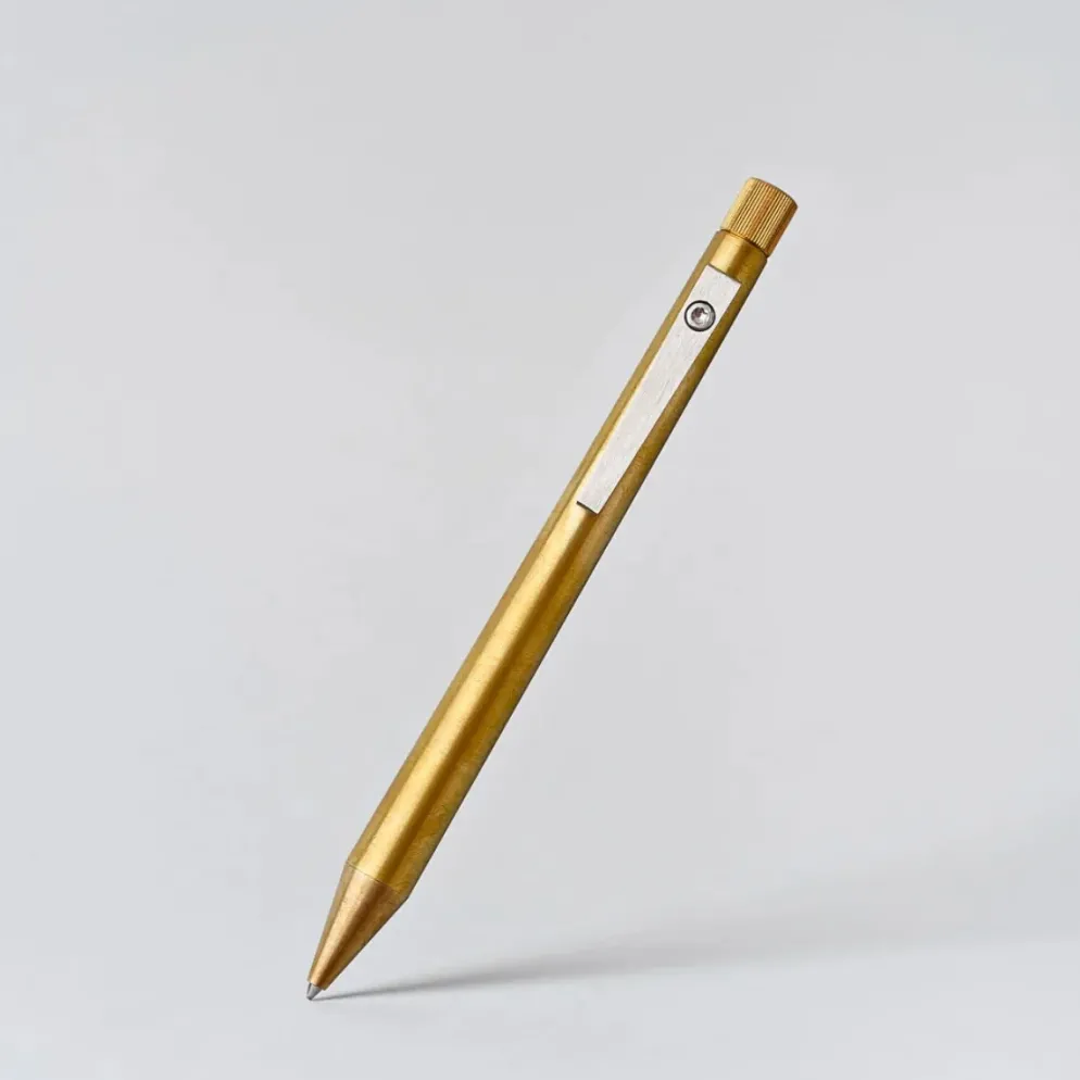 Makers Cabinet Lazlo Ballpoint Pen – Magnetic Mechanism, Balanced Grip