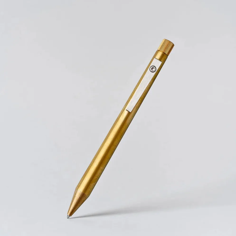 Makers Cabinet Lazlo Ballpoint Pen – Magnetic Mechanism, Balanced Grip