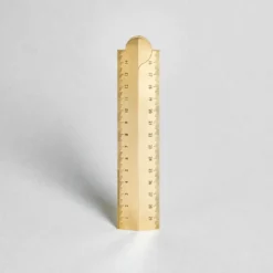 Makers Cabinet Stria Folding Brass Ruler