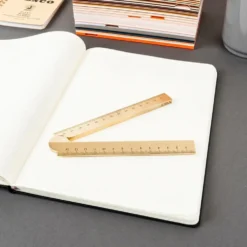 Makers Cabinet Stria Folding Brass Ruler