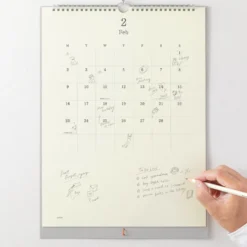 MD 2026 Calendar - Wall-Hanging Calendar with Pencil