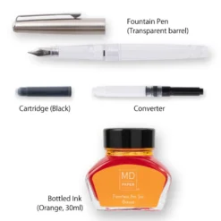 MD Fountain Pen With Bottled Ink Set [Limited Edition]