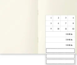 MD Paper Notebook Light A6 3-pack [Lined, Plain, Grid]