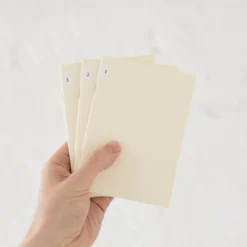 MD Paper Notebook Light A6 3-pack [Lined, Plain, Grid]
