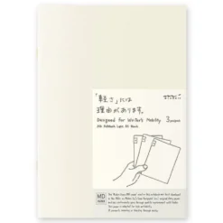 MD Paper Notebook Light 3-pack [A5]