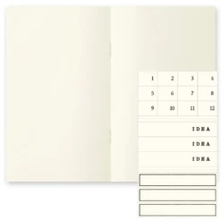 MD Paper Notebook Light 3-pack [B6 Slim]
