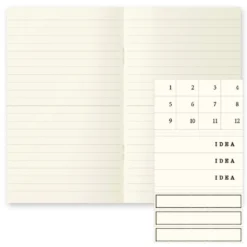 MD Paper Notebook Light 3-pack [B6 Slim]