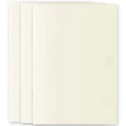 MD Paper Notebook Light 3-pack [Grid A5]