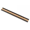 Midori - Aluminium Wooden Ruler 15cm - Black