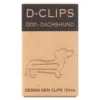 Midori D-Clips Mini -- Dachshund Paperclips