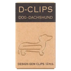 Midori D-Clips Mini -- Dachshund Paperclips