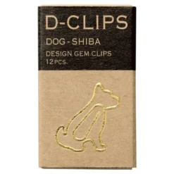 Midori D-Clips Mini -- Shiba Paperclips